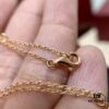 Another set of real shots for the chain. The entire chain is substantial in weight! Features a small clasp for adjustable length, making it eye-catching yet traditional to wear, with a unique design that stands out.