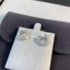 692fd3b499f2d84055c8a40f Cartier Love Collection Screw Bracelet Design Diamond Earrrings Mini Size