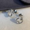 692fd3b499f2d84055c8a411 Cartier Love Collection Screw Bracelet Design Diamond Earrrings Mini Size