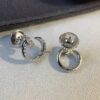692fd3b499f2d84055c8a412 Cartier Love Collection Screw Bracelet Design Diamond Earrrings Mini Size