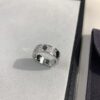 Cartier Full Diamond Love Black Screw Ring, Hand-set Diamonds, CNC Precision Carving Technology