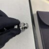 Cartier Full Diamond Love Black Screw Ring, Hand-set Diamonds, CNC Precision Carving Technology