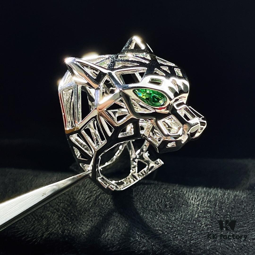 Cartier Panther Head Openwork Ring