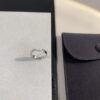 692fd3cf99f2d84055c8a443 Cartier 3mm Sculpted Single Diamond Letter Ring