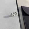 692fd3d799f2d84055c8a44b Cartier 4mm Scaled Single Diamond Letter Ring