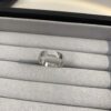692fd3db99f2d84055c8a44e Cartier 4mm Scaled Single Diamond Letter Ring
