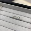692fd3eb99f2d84055c8a458 Cartier 3mm Sculpted Single Diamond Letter Ring