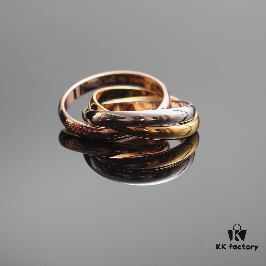 692fd3f799f2d84055c8a46b Cartier Trinity Three-Color Ring