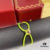 692fd42e99f2d84055c8a4c0 Cartier Three-Ring Tricolor 18K Lucky Red Braided Adjustable Bracelet
