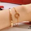 692fd44399f2d84055c8a4df CNC High-End Cartier Narrow Smooth LOVE Bracelet