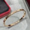 692fd44e99f2d84055c8a4ec CNC High-End Custom Cartier Narrow Six-Diamond LOVE Bracelet, Advanced Craftsmanship with Polished Settings, Screw-Opening Design