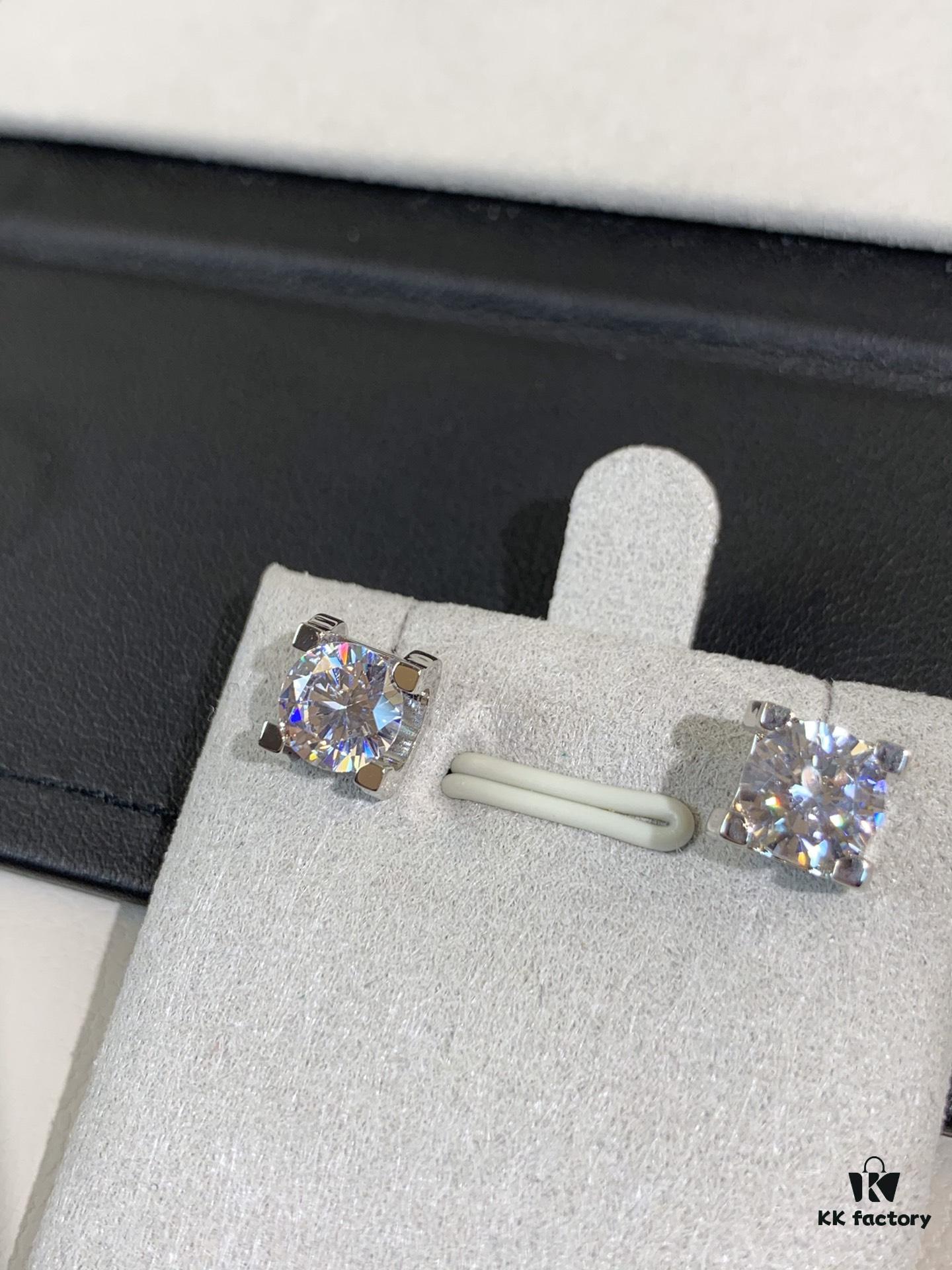 692fd45999f2d84055c8a4f5 Cartier-style Bull Head Diamond Stud Earrings, Top-tier CNC Craftsmanship