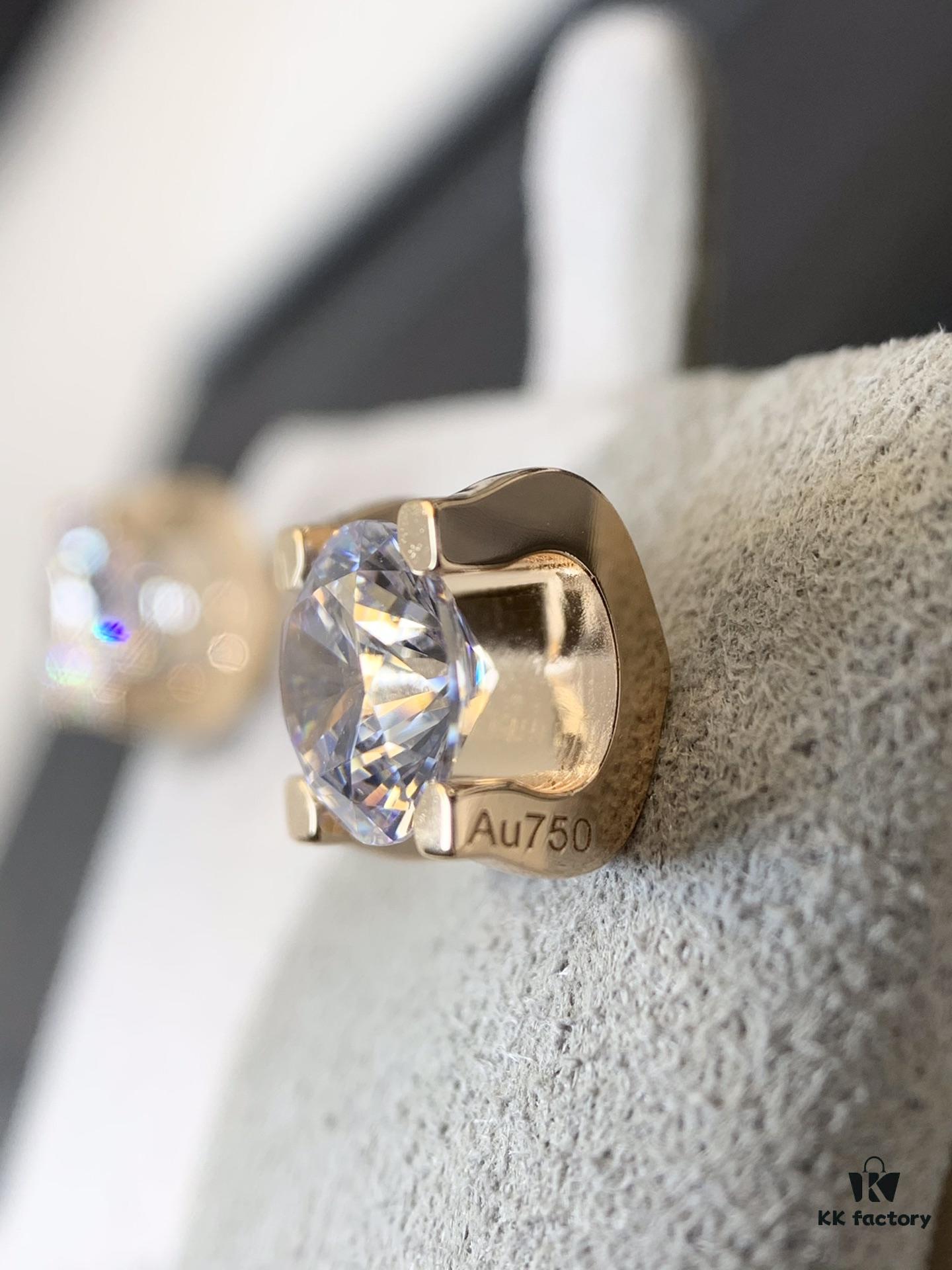 692fd46699f2d84055c8a4ff Cartier Panther Diamond Stud Earrings, Top-Tier CNC Craftsmanship