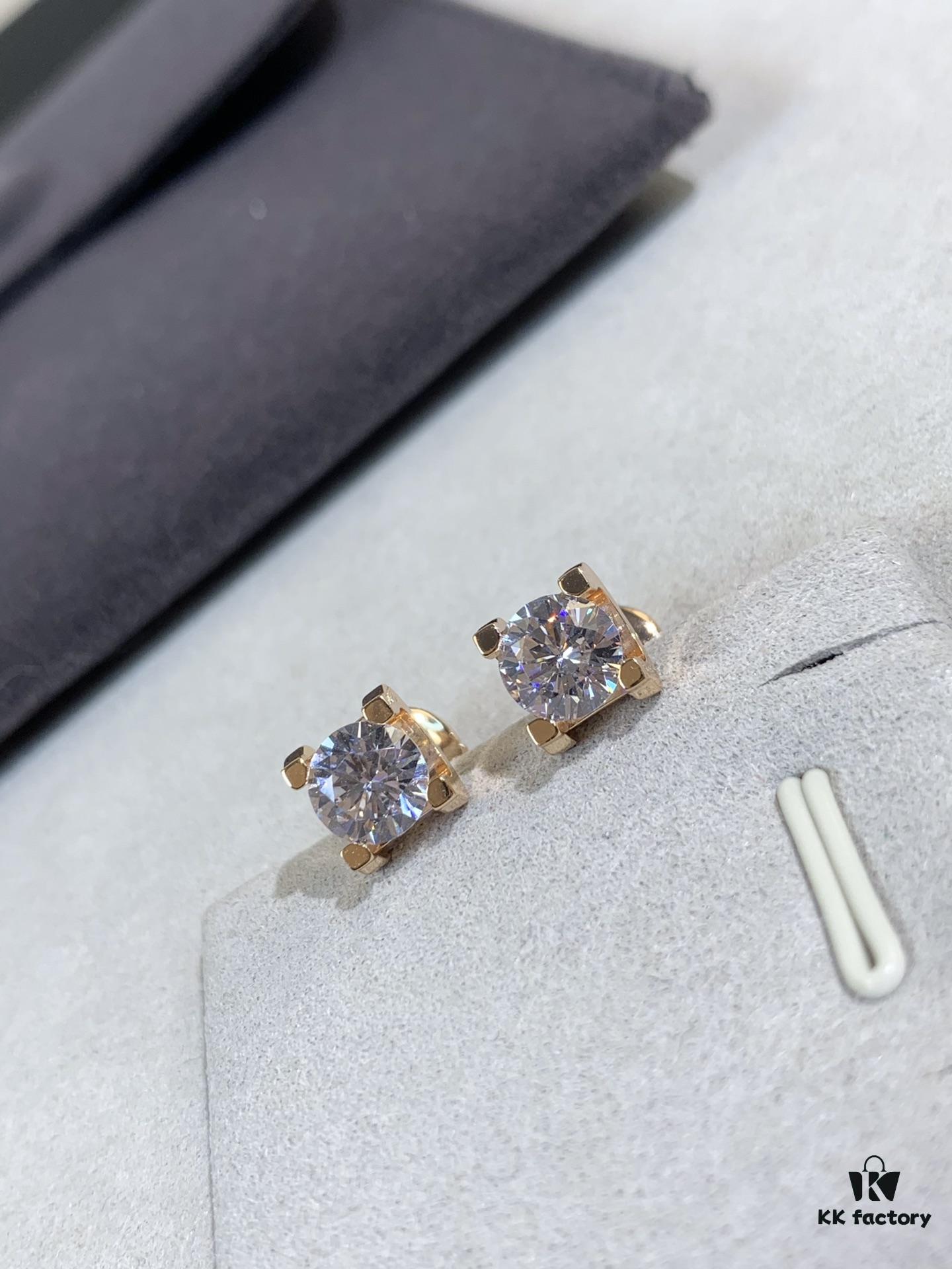 692fd46c99f2d84055c8a507 Cartier Panther Diamond Stud Earrings, Top-Tier CNC Craftsmanship