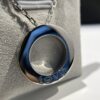 692fd47599f2d84055c8a511 Kajia Love Series Full Diamond-Cut Large Pendant Necklace in White Gold Color