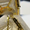 692fd47c99f2d84055c8a51a Kajia Love Series Starry Sky Pendant Necklace in Gold Color