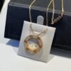 692fd48399f2d84055c8a524 Kajia Love Series Starry Sky Pendant Necklace, Rose Gold Color