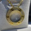 692fd48599f2d84055c8a527 Kajia Love Series Starry Sky Pendant Necklace in Gold Color