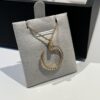 692fd48899f2d84055c8a52b Cartier Full Diamond Nail Necklace in Rose Gold Color