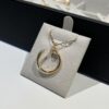 692fd48d99f2d84055c8a534 Cartier Diamond Nail Necklace in Rose Gold Color