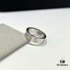 692fd49399f2d84055c8a53e Cartier Love Collection Wide Plain Band Ring in White Gold with CNC Craftsmanship