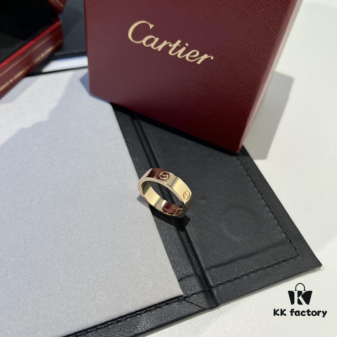 692fd49799f2d84055c8a544 KAJIA Love Series Wide Plain Ring in Rose Gold with CNC Craftsmanship