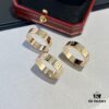692fd49999f2d84055c8a54b KAJIA Love Series Wide Plain Ring in Rose Gold with CNC Craftsmanship