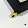 692fd49a99f2d84055c8a54e Cartier Love Series Wide Plain Band Ring in Yellow Gold with CNC Craftsmanship