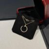 692fd4a899f2d84055c8a562 Cartier Full Diamond Nail Necklace in Rose Gold Color
