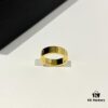 692fd4af99f2d84055c8a56c Cartier Love Series Wide Plain Band Ring in Yellow Gold with CNC Craftsmanship