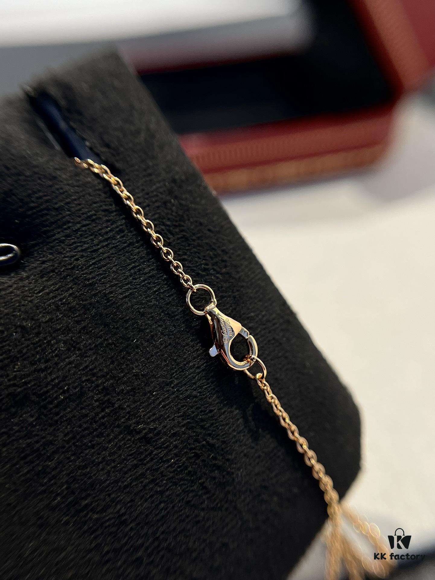 692fd4b299f2d84055c8a572 Cartier Classic Diamond-Free Double Ring Necklace, CNC Crafted
