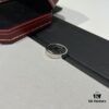 Cartier Love Collection Narrow Plain Ring in White Gold