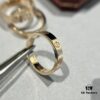 692fd4c899f2d84055c8a599 Cartier Love Collection Narrow Diamond-Free Ring in Rose Gold with Top-Tier CNC Craftsmanship