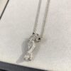 692fd4d299f2d84055c8a5ac Paved Diamond Panther Necklace (Paired with Double Chain, 45cm in Length)