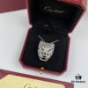692fd4d699f2d84055c8a5b4 Awesome Leopard Pendant Necklace! Unisex 925 Sterling Silver Leopard Couple Pendant, Crafted with 18K Gold Plating