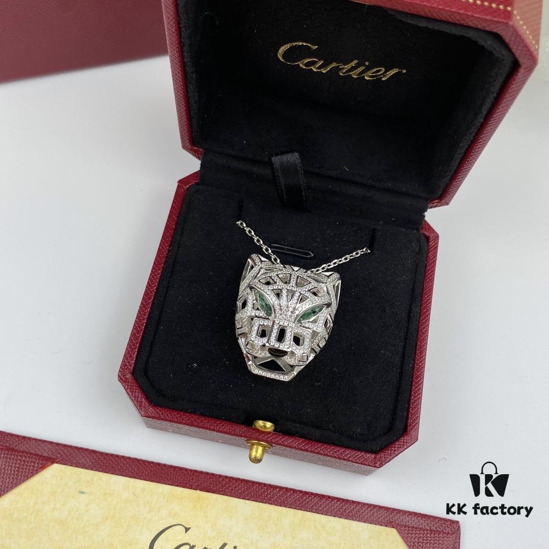 692fd4d699f2d84055c8a5b4 Awesome Leopard Pendant Necklace! Unisex 925 Sterling Silver Leopard Couple Pendant, Crafted with 18K Gold Plating