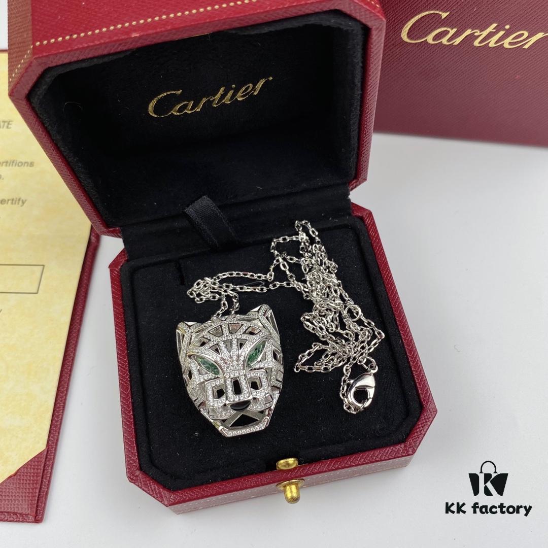 692fd4d799f2d84055c8a5b6 Awesome Leopard Pendant Necklace! Unisex 925 Sterling Silver Leopard Couple Pendant, Crafted with 18K Gold Plating