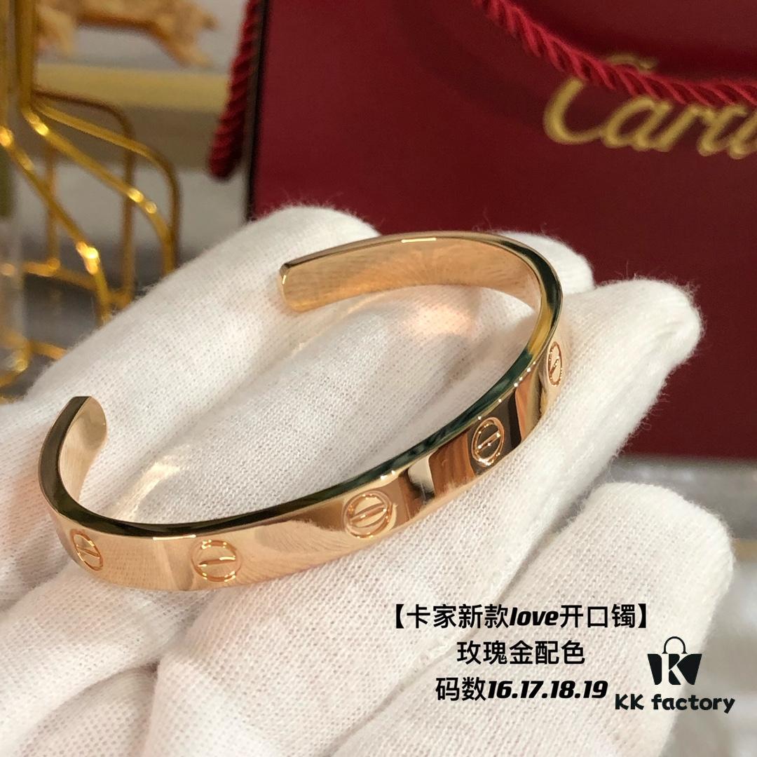 New Arrival 🆕 Love New Open Bangle Bracelet! No Screwdriver Needed, Oval Design Fits Wrist Comfortably
