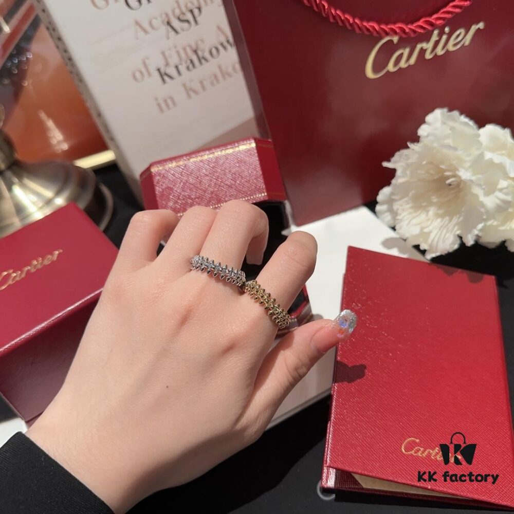 Cartier #Clash de Cartier Spiked Gold Ring
