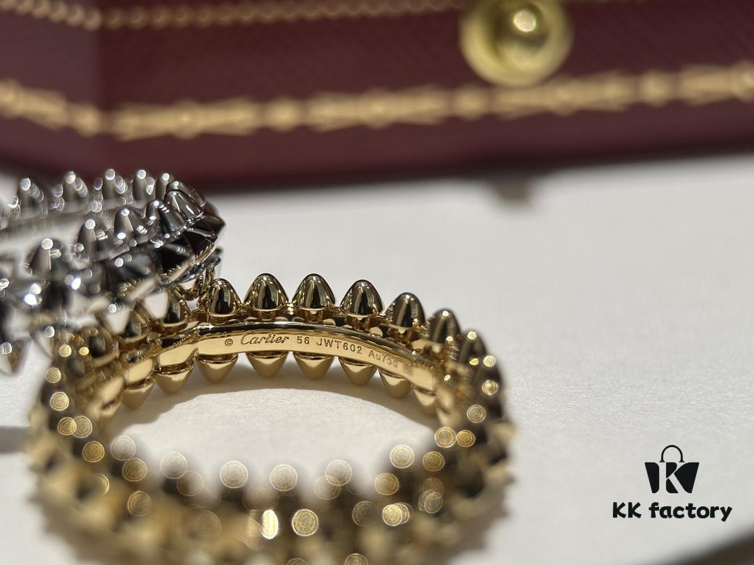 Cartier #Clash de Cartier Spiked Gold Ring
