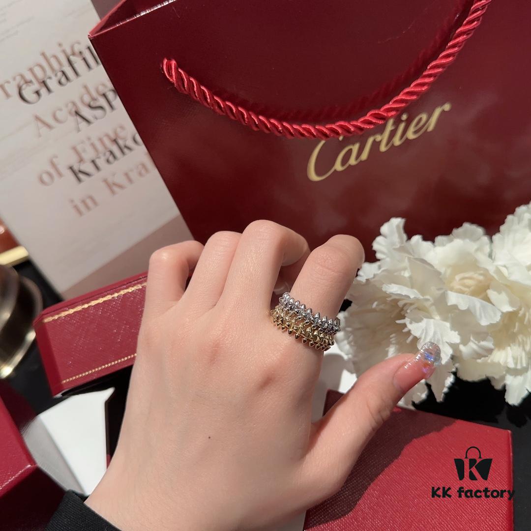 Cartier #Clash de Cartier Spiked Gold Ring