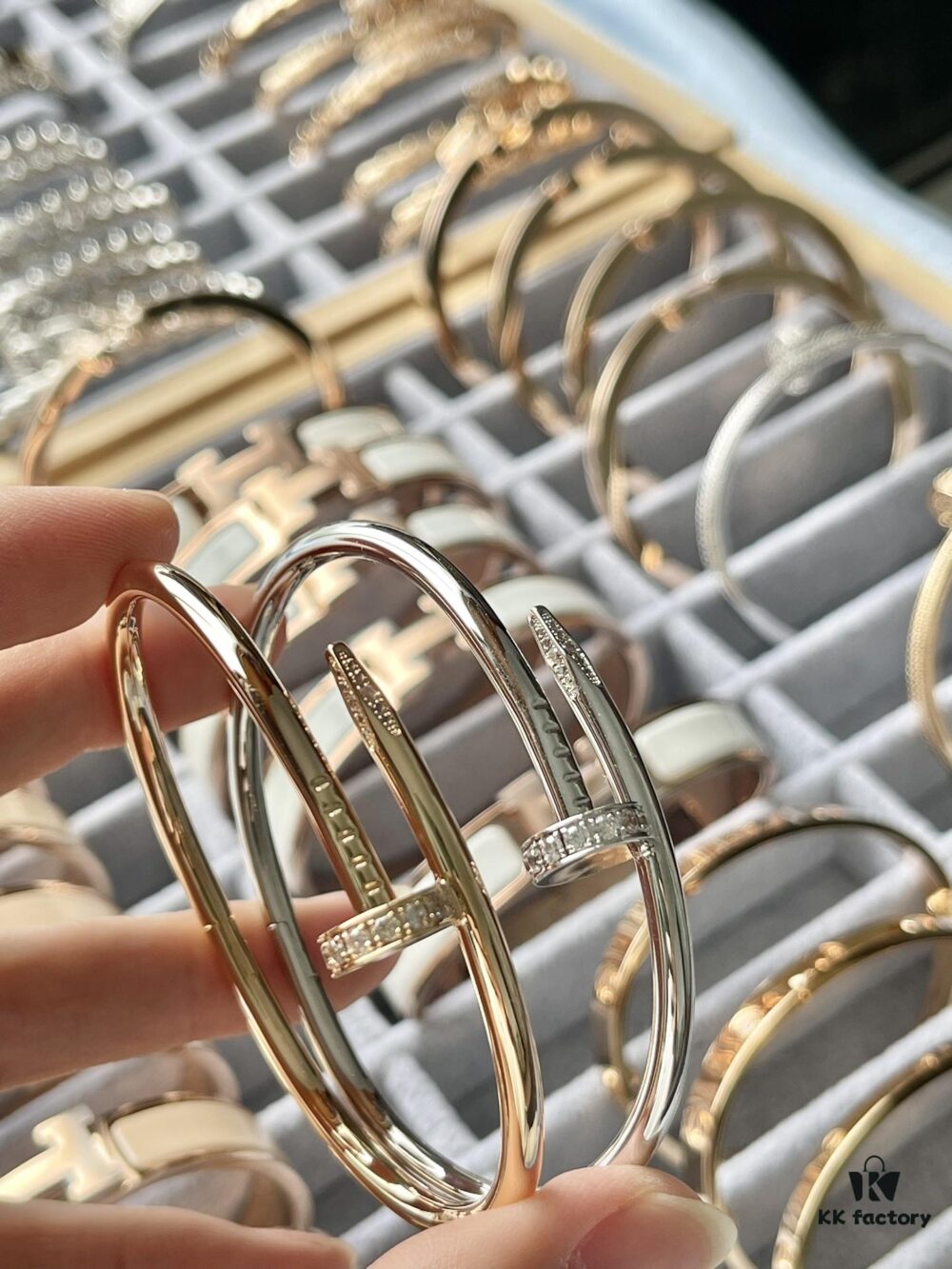 692fd51b99f2d84055c8a631 Cartier Diamond-Set Nails Bracelet
