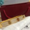 692fd52199f2d84055c8a63e Cartier Love Bracelet Wide Version, CNC 5-Axis Precision Carved, Solid V Gold Plated, Timeless Classic Design