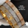 692fd52399f2d84055c8a640 Cartier Love Bracelet Wide Version, CNC 5-Axis Precision Carved, Solid V Gold Plated, Timeless Classic Design