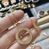 Cartier V Gold Version Large Round Necklace