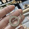 Cartier V Gold Version Large Round Necklace