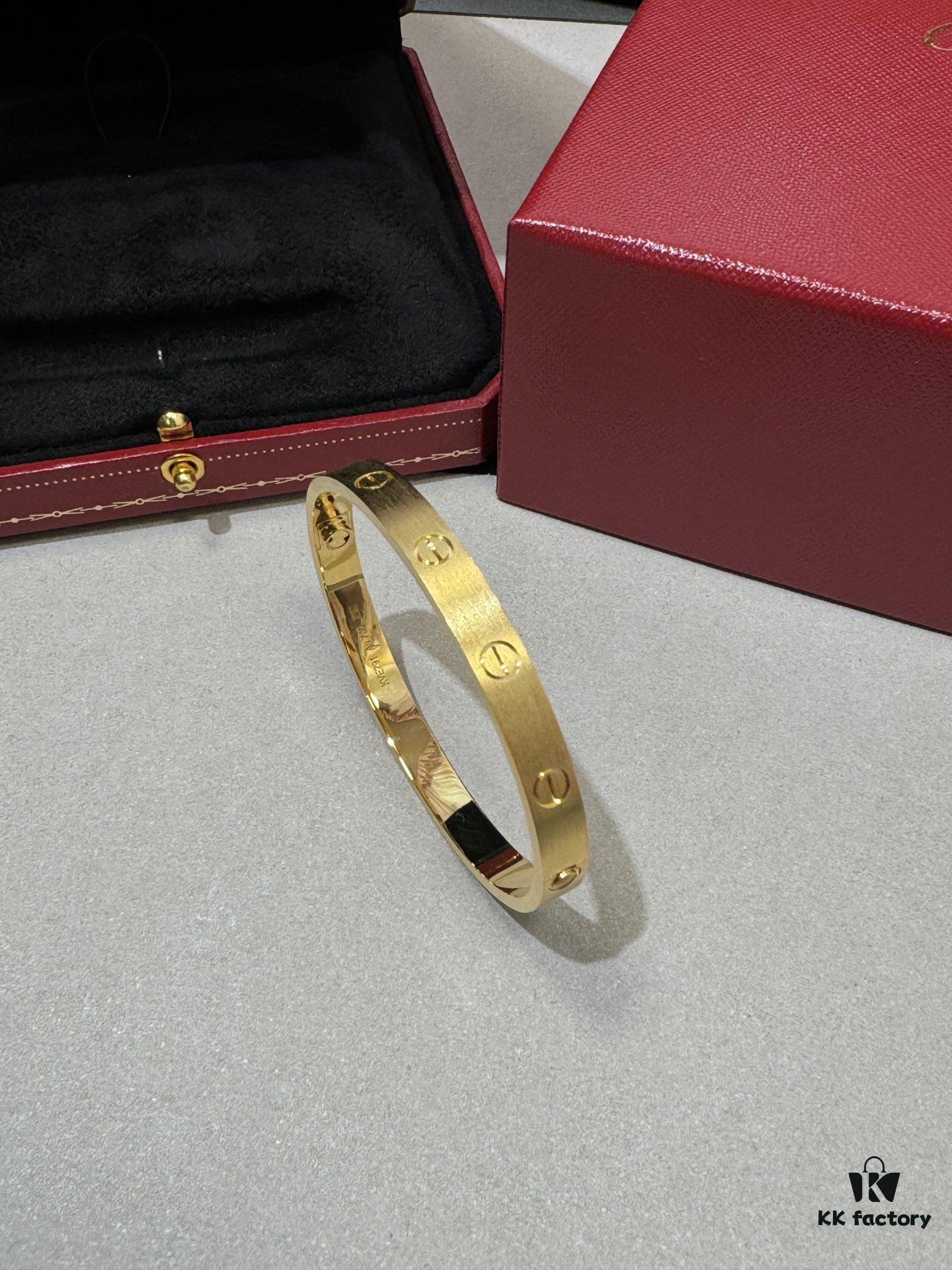 692fd52999f2d84055c8a64b Cartier New Brushed Bracelet ❤️