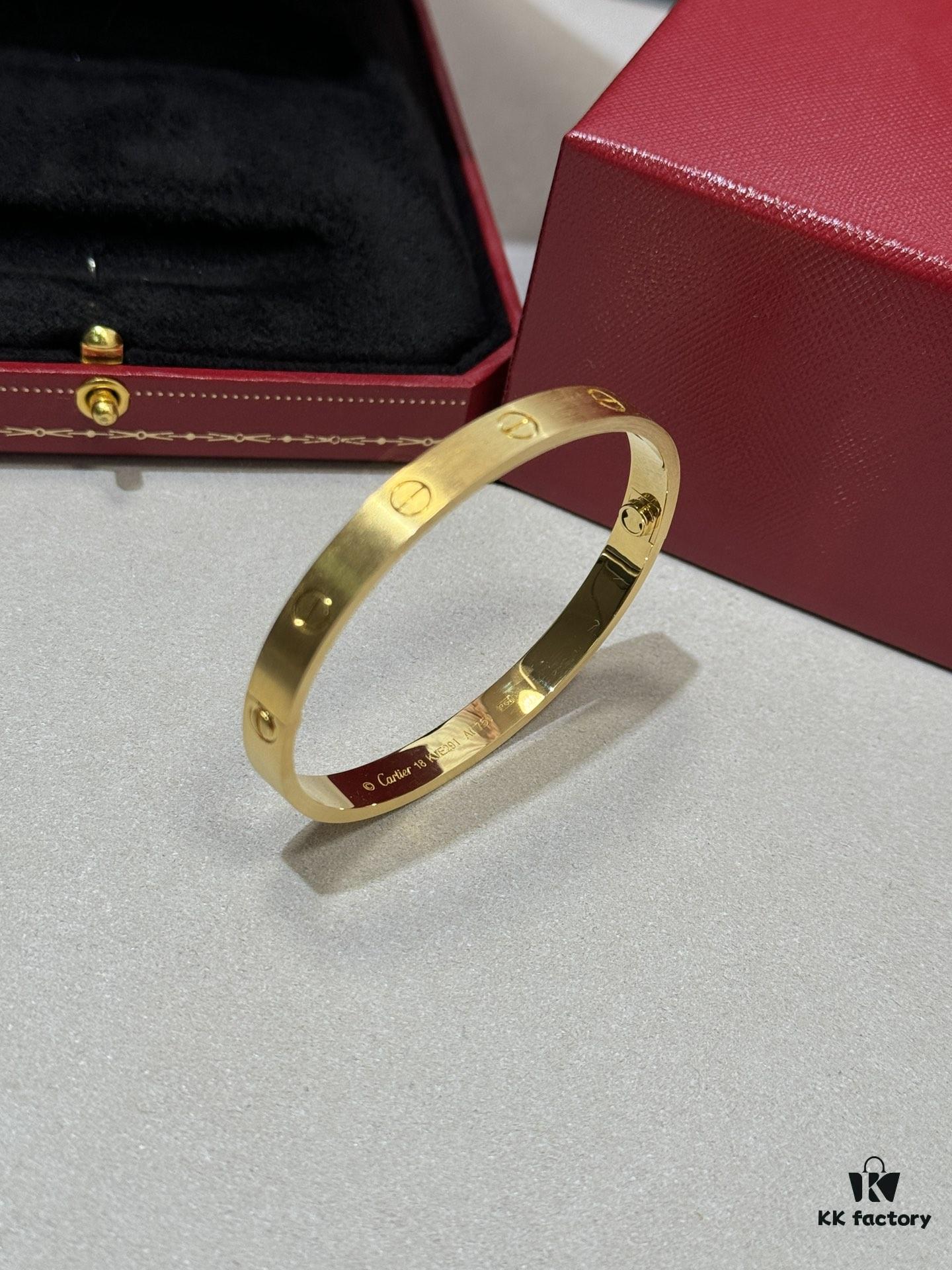 692fd52a99f2d84055c8a64d Cartier New Brushed Bracelet ❤️