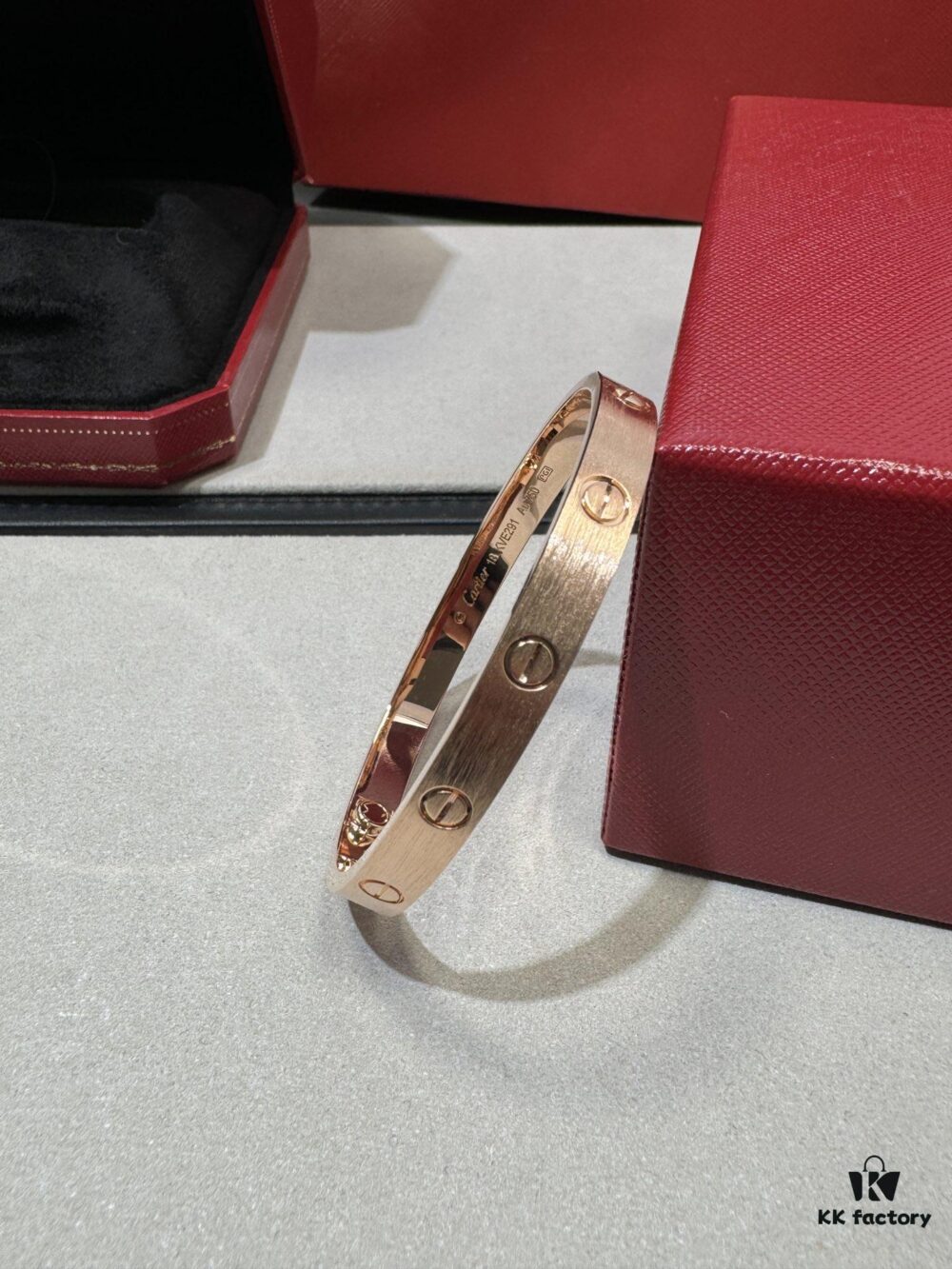 692fd52a99f2d84055c8a64e Cartier New Brushed Bracelet ❤️