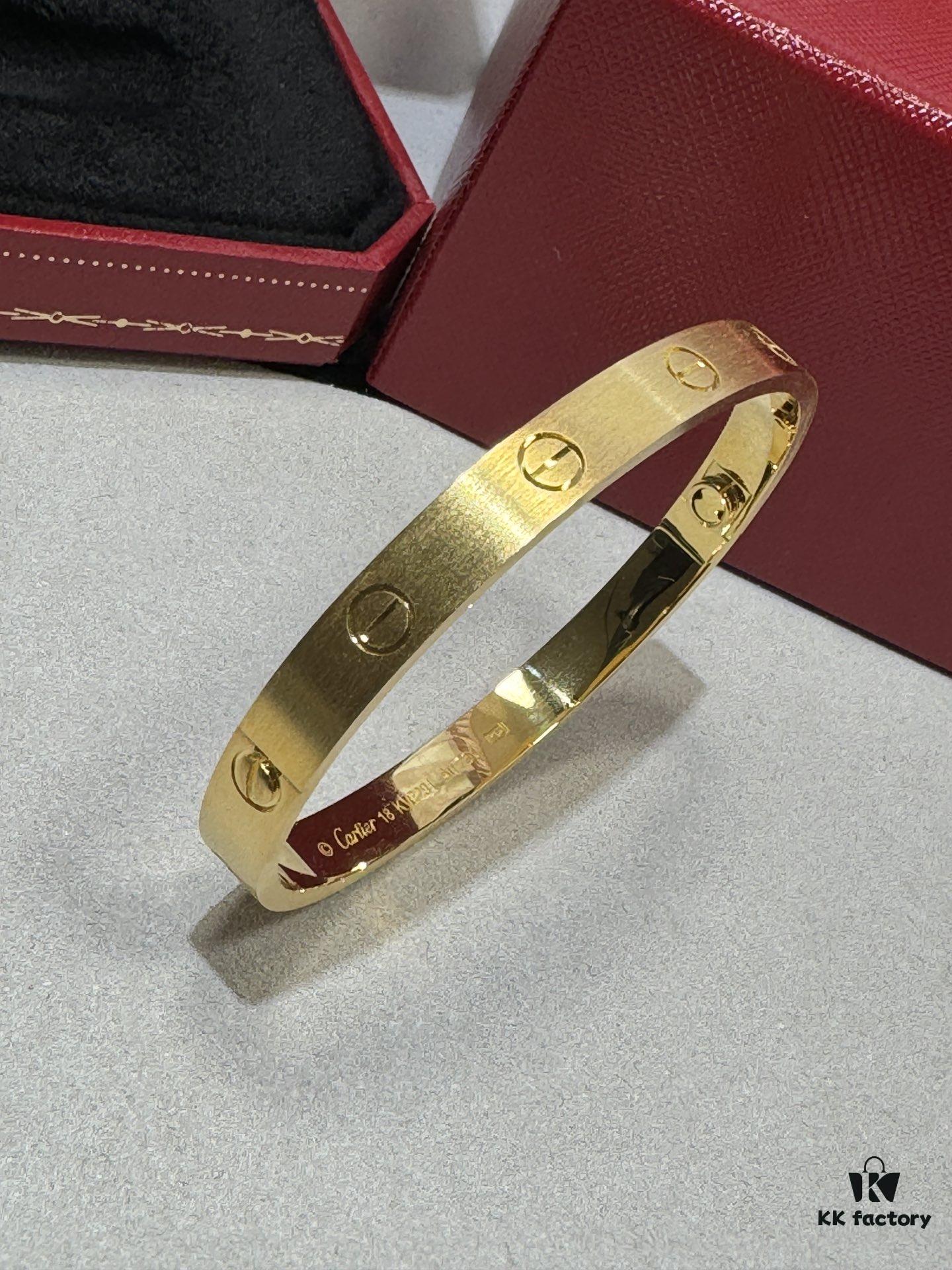 692fd52b99f2d84055c8a64f Cartier New Brushed Bracelet ❤️